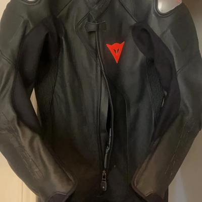 Dainese Adria Perforated Leather Racing Motorcycle Suit