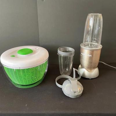 Nutribullet And Farberware Salad Spinner
