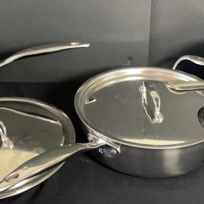 All Clad And Titanium Heritage Steel Cookware