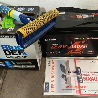 LiTime SmartX Battery & Blue Def Exhaust Fluid