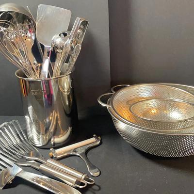 All-Clad Utensils In Stainless Kitchen Utensils