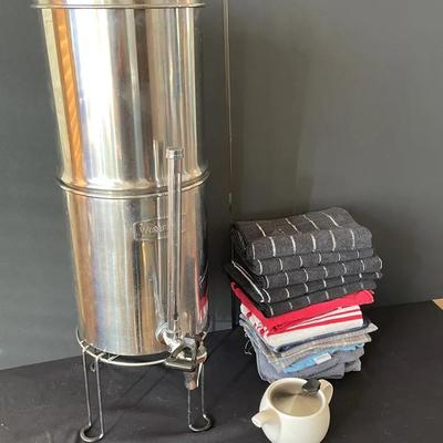 Water drop Coffee Maker And Kitchen Towels 