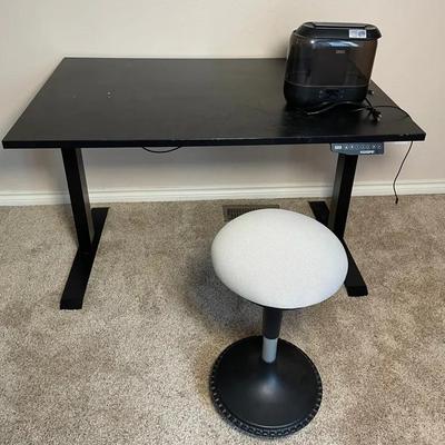 Flexispot Electric Standing Desk, Chair & Dreo Humidifier 