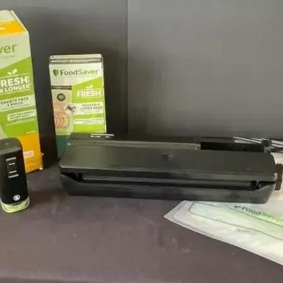 Food Sealer Saving System And Bags