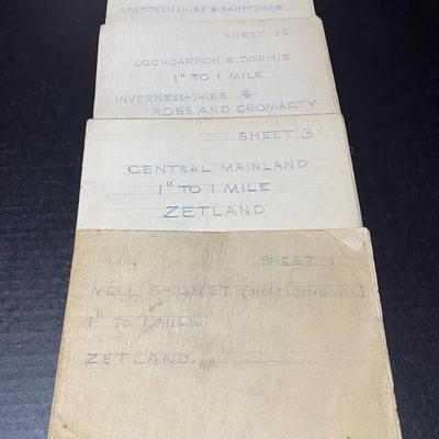 European Linen Maps 1940