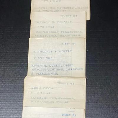 European Maps Sheet 82-88