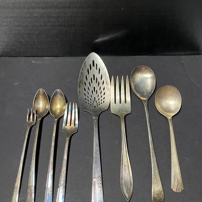 Plated Sterling Silver Utensils 