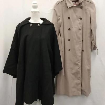 Trench Coat + Wool Cloak