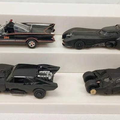 Hot Wheels and Jada Toys Batmobiles