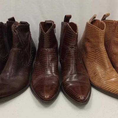 Gianni Bini Ankle Boots #2 (Three Pairs)