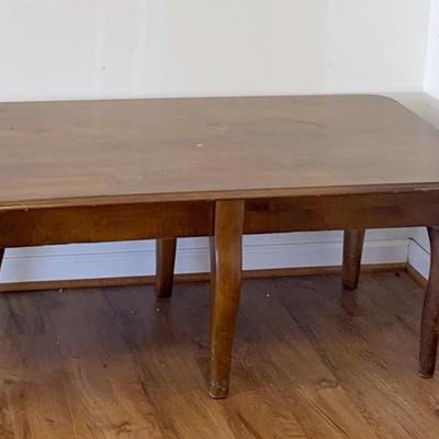 Wood Hexapod Coffee Table