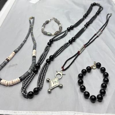 Fashion Jewelry -Gray& Black
