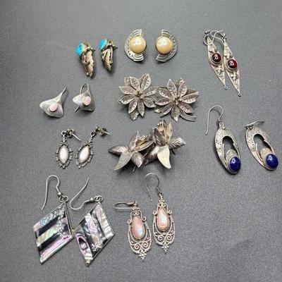 Sterling Silver Earrings 