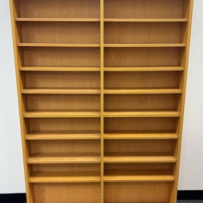 CD/DVD Adjustable Shelving Unit