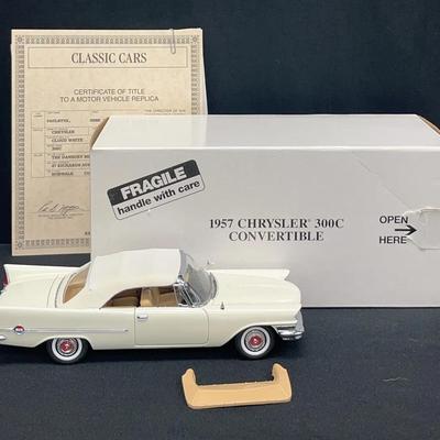 Model Classic Car - 1957 Chrysler 300C Convertible