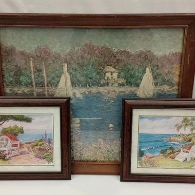 A Day at the Beach Framed Prints (3)