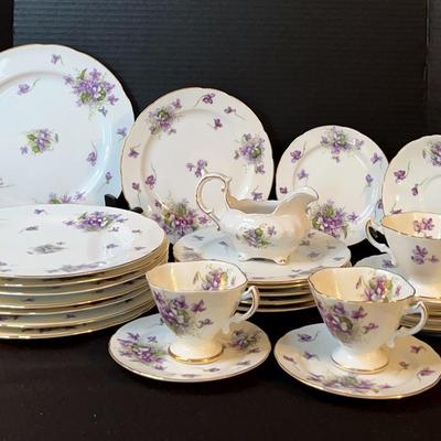 “Spring Violets” By Rossetti Made In Occupied Japan + More