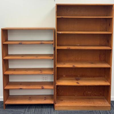 Wooden Bookcases (2)