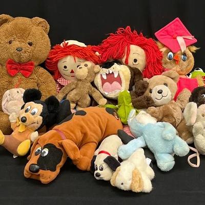 Stuffie Menagerie Nostalgia #2 Feat Kermit, Taz, Raggedy Ann & Andy