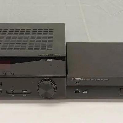 Yamaha RX-V377 Receiver with BD-A1020 Blu-ray Player