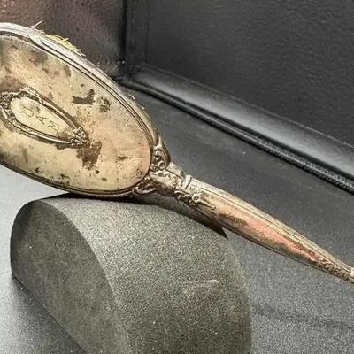 Vintage Sterling Silver Baby Hair Brush