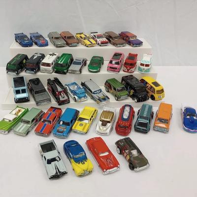 Hot Wheels License and Drag Cars (plus one)