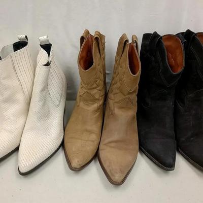 Nine West Ankle Boots #1 (Three Pairs)