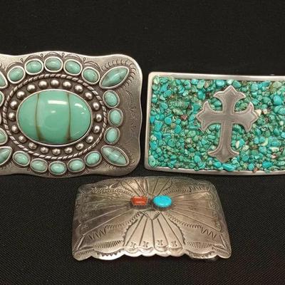 Belt Buckles - 1 Sterling