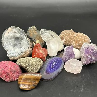 Rocks, Stones, Crystals, And Geode Collection