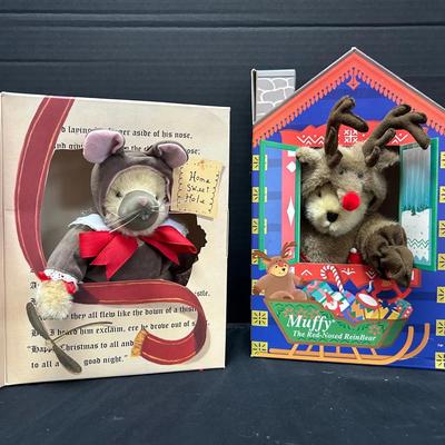 Muffy Vanderbear As 1995 Muffy Mouse And 1996 Muffy The Red-Nosed Reinbear 