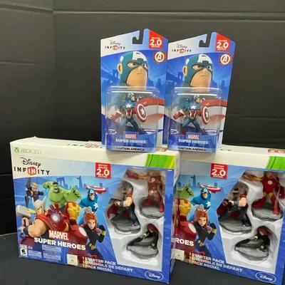 Disney Infinity Marvel Super Heroes For Xbox 360 & 2 Captain America