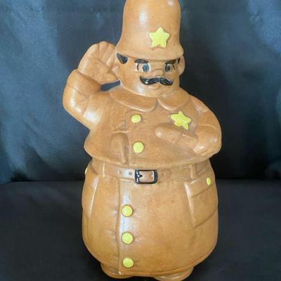 Keystone Cop Twin Winton Cookie Jar
