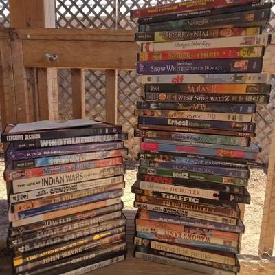 DVD - Collection of All Genres - Westerns, Comedy - John Wayne, Family Friendly