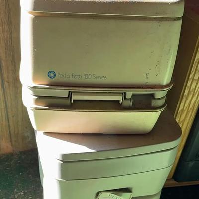 Take Anywhere - 2 Travel or Camping Port-a-Potty