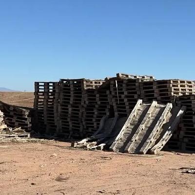 Piles of Pallets - Wood Free at Pickup for Winning Bidders - Bring a Truck!