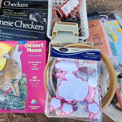 Craft & Hobby Variety, Puzzle, Games, Paints, Wrapping Materials & More