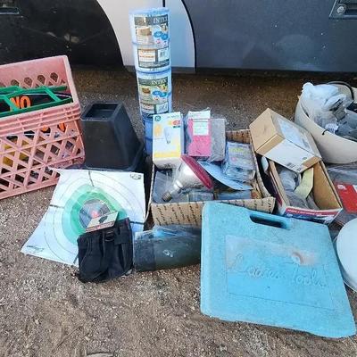 Home Maintenance - Light Blue Ladies Tool Kit, Filters, Misc Tools & More