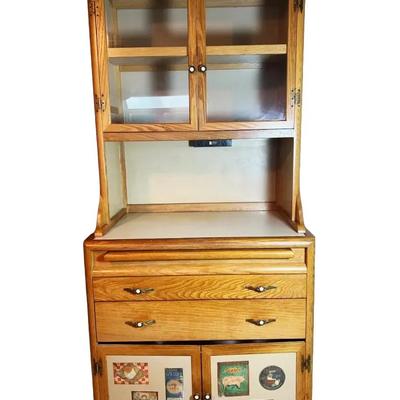 Large Handmade Custom Kitchen Cabinet