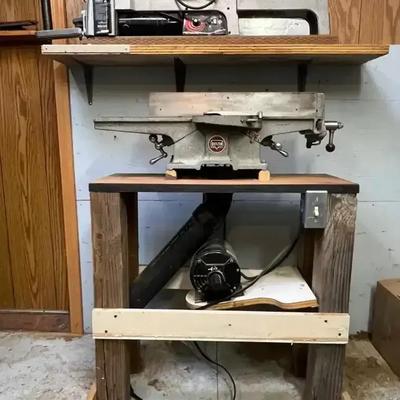 Vintage Delta Rockwell 4” Precision Jointer & NOVA Woodcraft Mercury Mini Lathe