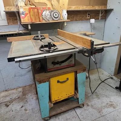 Sears Craftsman 10" Table Saw, Extra Blades, & More