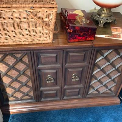 Sale Photo Thumbnail #41: Mid century hi fi console