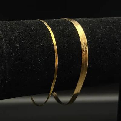 14KT Italy & Israel Gold Bracelet Lot – 3.9g