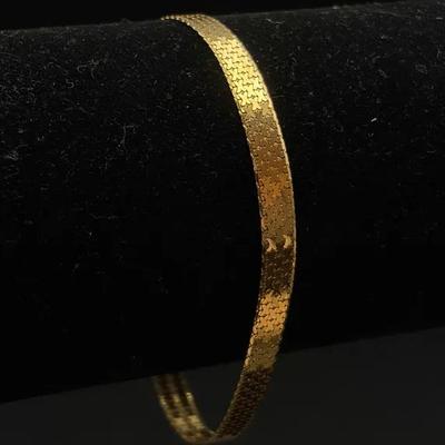 18K Gold Italy Milor Bracelet – 4.8g