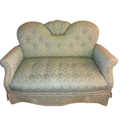 Vintage Seafoam/Mint Green Loveseat – 53” Wide