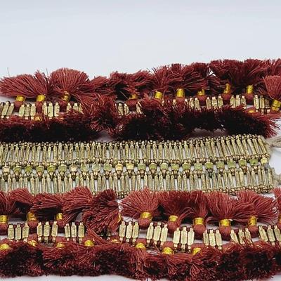 3pc Tasseled Belly Dance Style Bracelets