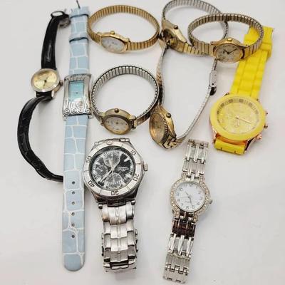 Tlc Wrist Watch Lot Men's Womens Mixed Brands