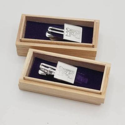 Canon Camera Tie Clips Made In JAPAN