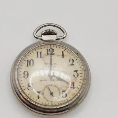 Westclox Pocket Watch TLC Winds, Sometimes Ticks