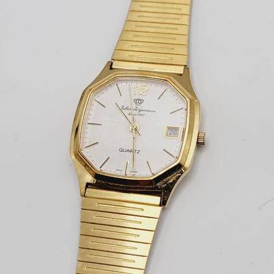 Jules Jurgensen Gold Tone Watch Needs Battery