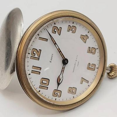 Tiffany Co Octavia Watch Swiss Desk Clock Insert Tlc